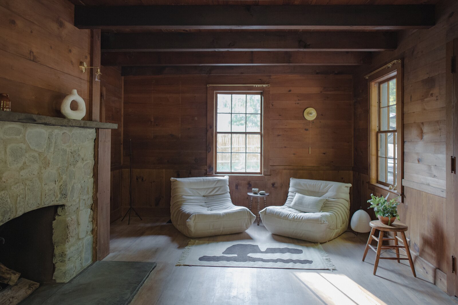 Refreshing This Thirties Catskills Cabin Made It Merely the Correct Amount of Rustic